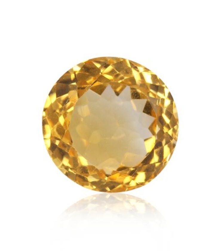 Natural Citrine (Sunela)  4.84 Carats